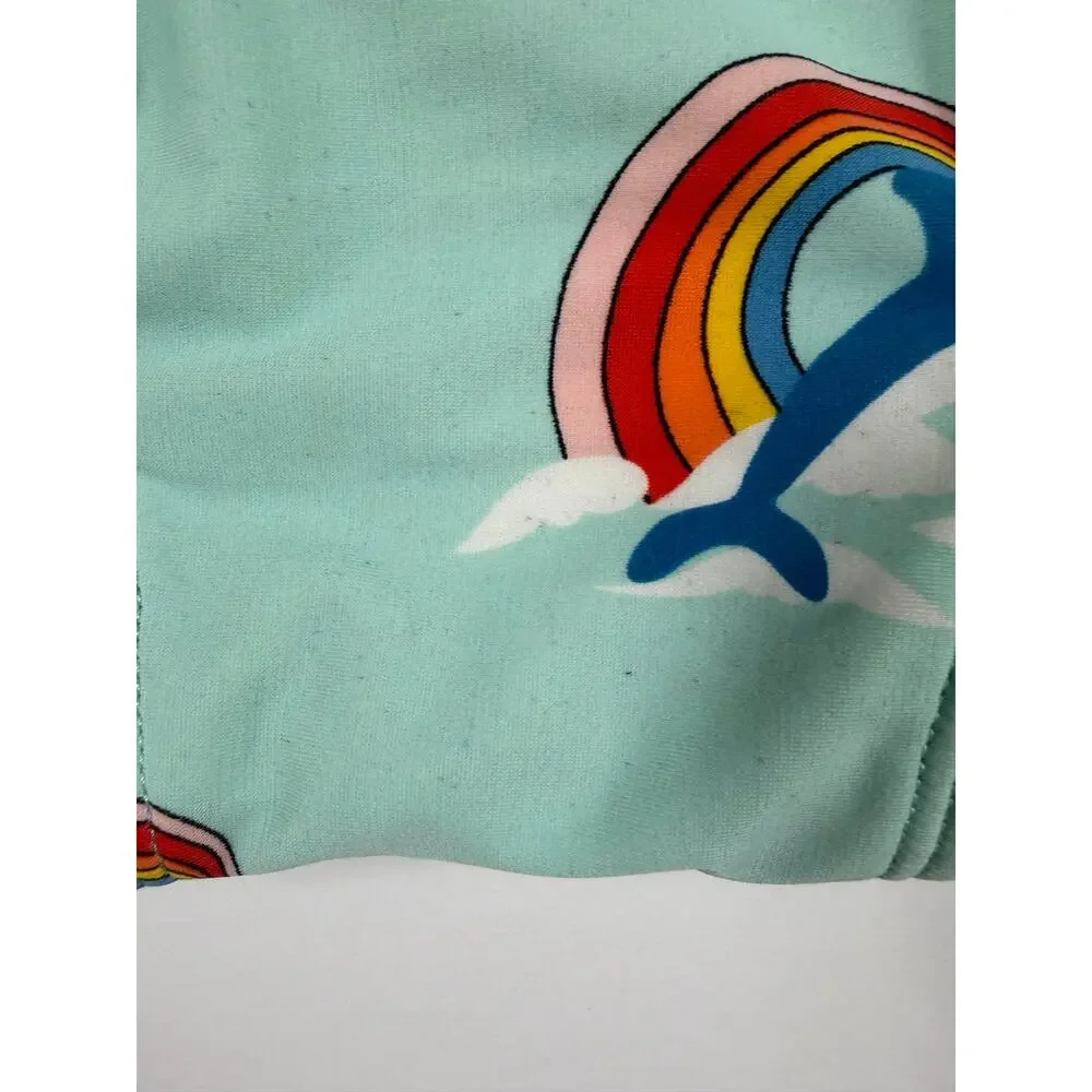Hanna Andersson Dolphin Rainbow One-Piece Swimsuit 12–18 Months